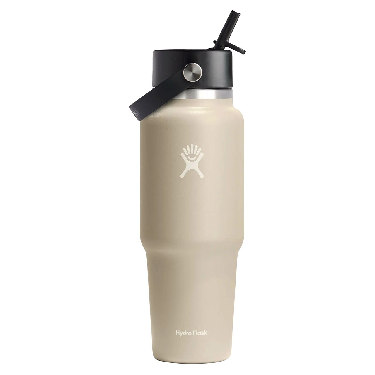 Sticla termos, inox, 950ml, "Wide Straw", Oat - Hydro Flask - imagine 4
